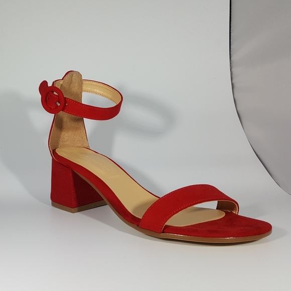 NR Rapisardi Ankle Strap Mid Heel Sandal - Picture 3 of 4